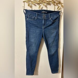 Torrid Dark Blue Skinny Jeans